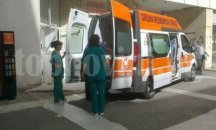 Полиция охранява Спешния център в Благоевград