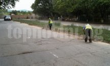 Чистят Търговище от инертни материали по улиците