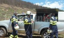 Потушават пожар в Петричко