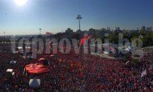 Грандиозен митинг в подкрепа на демокрацията и Ердоган на площад Таксим в Истанбул (СНИМКИ)
