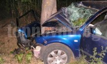 Двама души загинаха при тежка катастрофа край Лозница