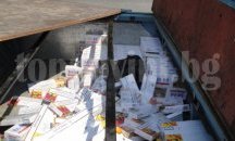 42 200 къса контрабандни цигари спипаха бургаски полицаи