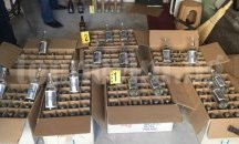 Иззеха 174 бутилки водка и уиски без бандерол от гараж в Шумен