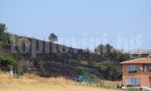 3 са огнищата на пожара между Бараково и Рилци