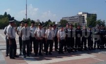 Отличиха пожарникари от мисията в Скопие
