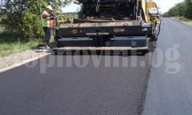 Напредва ремонтът на пътя Преселенци - Сърнино