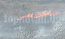 700 декара сухи треви горяха в Добрич