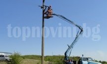 Обновиха електропровод между две подстанции в Балчик и Добрич