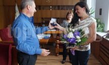 Кметът на Търговище поздрави Антоанета Бонева за успешното представяне на олимпийските игри
