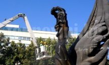 Паметникът на Съединението получава традиционното си измиване