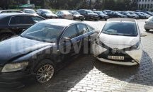 Катастрофа на жълтите павета в София затруднява движението в центъра
