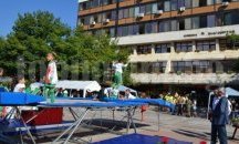 Спортисти окупираха благоевградски площад