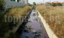 Винарска изба замърсява река Потока в Съединение, тече червена вода