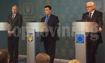 Външните министри на Франция и Германия посетиха Източна Украйна