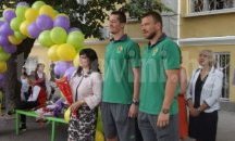 Баскетболистите на „Берое” се включиха в откриването на учебната година