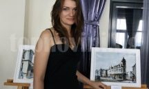 Млада украинка представя своята изложба „Старият Бургас”