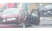 Два леки автомобила са катастрофирали след разклона за шуменското село Дибич