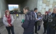 Граждани блокираха тунела под Северната скоростна тангента