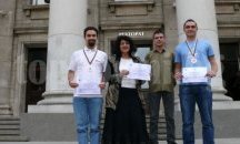 Сребърен и бронзов медал за русенски студенти в Националната олимпиада по компютърна математика