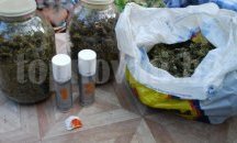 Спипаха сливналия с половин килограм марихуана