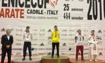 Хасковски каратист с бронз от Венеция