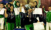 6 отличия за „Хелиос” от карате купа „Контакт” в Букурещ