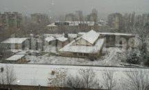 В Хасково падна първия сняг, няма избрана фирма да чисти