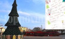 Оставят писма до Дядо Коледа под елхата на „Тройката“