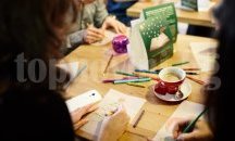 Ръчно изработени книжки и благотворителна кампания в "Перото"