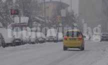 Пътищата в област Разград са заснежени, но проходими при зимни условия