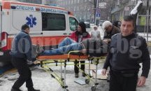 Мъж си счупи крака заради непочистени от леда улици в Хасково