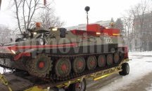 С военна машина борят леда в Димитровград