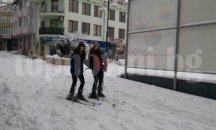 За първи път снегорин в Петрич