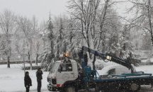 Извозват снега в Димитровград