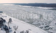 Ледоходът по река Дунав продължава да намалява