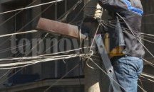 Полицията залови крадци на 200 метра електрически кабел