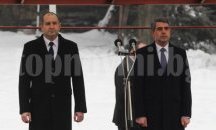 Започна срещата на президентите Радев и Плевнелиев на "Дондуков" 2
