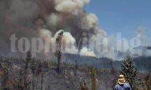 Огромен пожар в Чили обхвана около 1,3 млн. дка гори и пасища