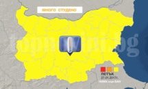 До минус 16° в Добрич в петък сутринта