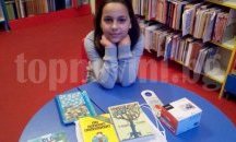 „Най-четящото дете” от кампанията „Забавното четене“ гостува на библиотеката в Добрич