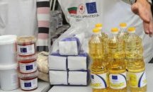 Продължава поетапното раздване на хранителни продукти в област Разград