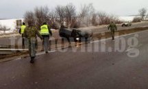 Военни помогнаха в катастрофа на млад мъж от Димитровград