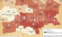 619  хектара са площите с винени сортове лози  в област Разград