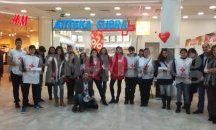 Акция „Любовта е отговорност" събра сливналии в търговски център