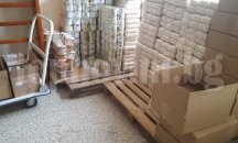 Ръчно разтоварване забавя раздаването на хранителните помощи в Пловдив