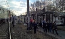 Пътнически влак дерайлира край Брюксел, над 20 души са ранени