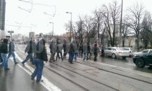 Фенове на ЦСКА и Левски се сбиха в София