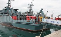 Базовият миночистач „Прибой“ участва в международно учение