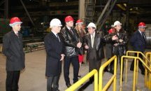 Министър Теодор Седларски на посещение в Алкомет АД