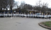 Фенове протестираха за качествено и бързо завършване на ремонта на Градския стадион в Русе